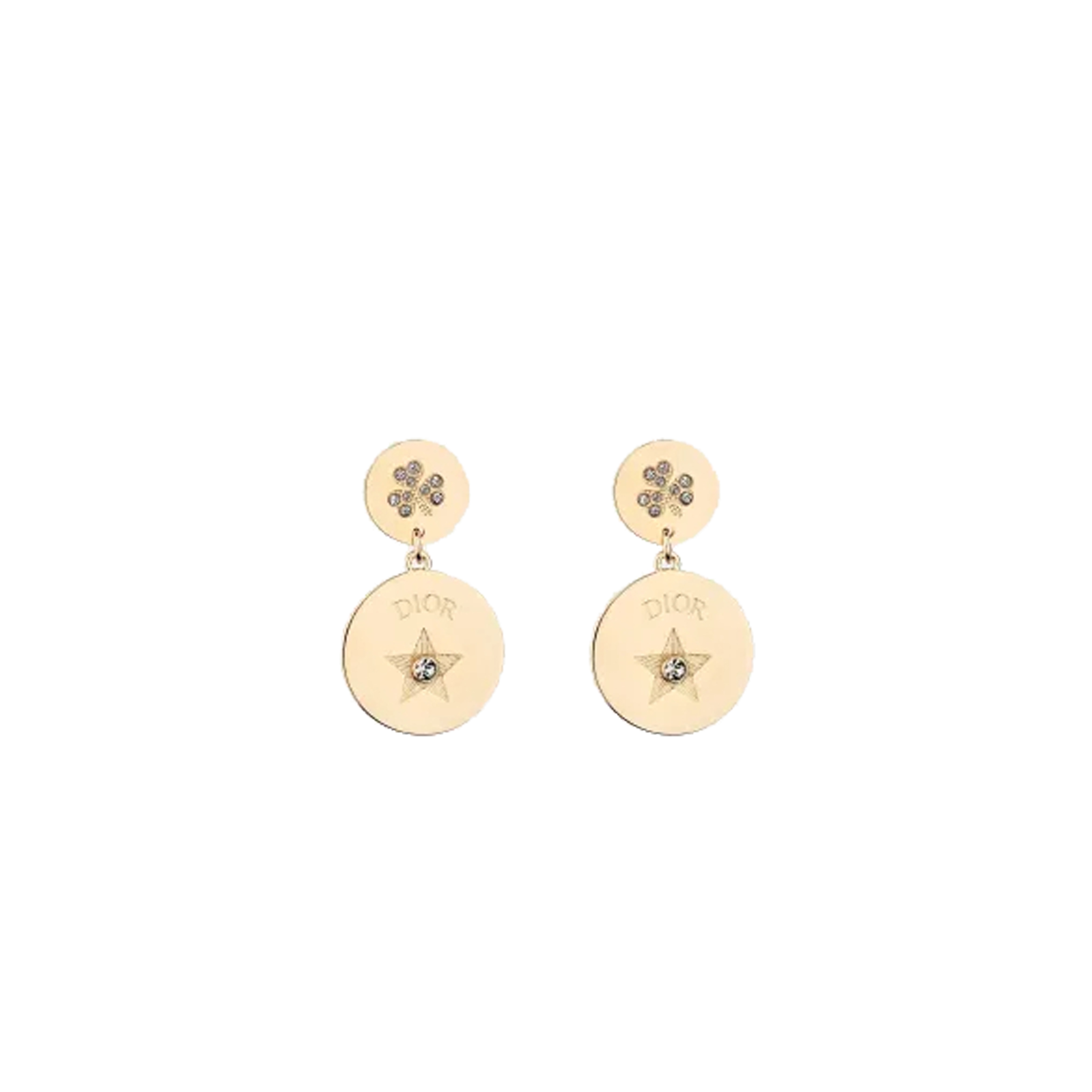 DIOR AMULETTE D'AMOUR EARRINGS E0481AMURS D301